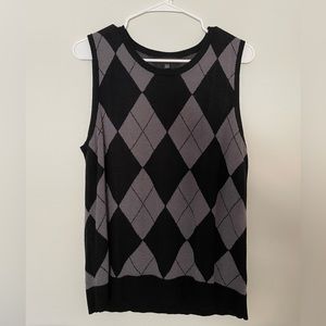 grunge sweater vest